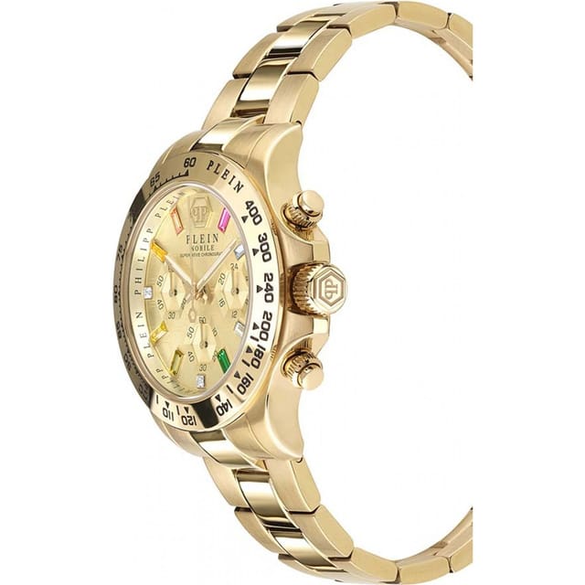 Philipp Plein Philipp Plein Women's PWSBA0223 Nobile 39mm Quartz Watch in Gold - 3