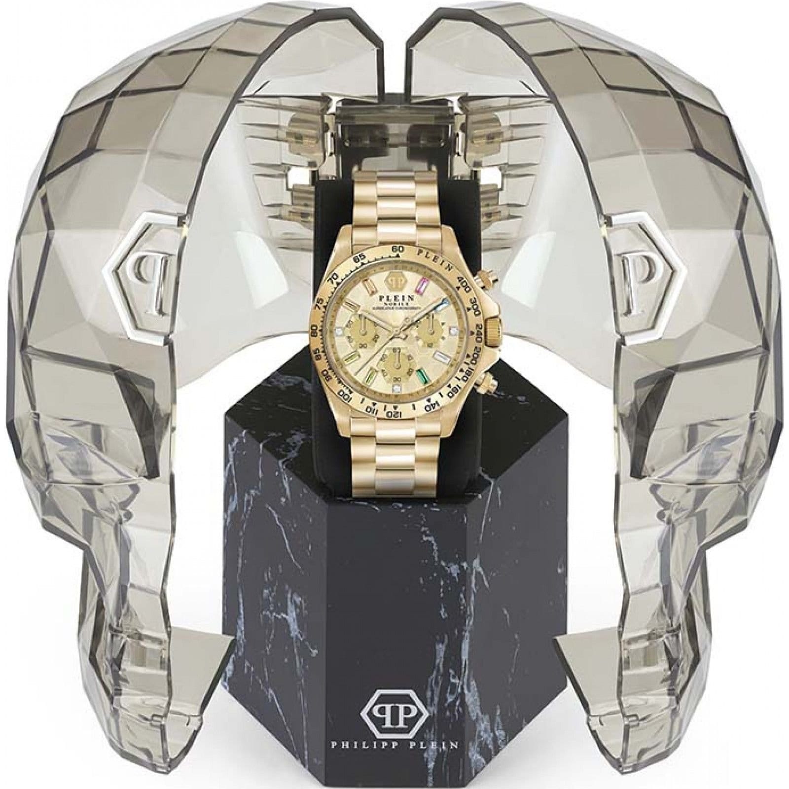 Philipp Plein Philipp Plein Women's PWSBA0223 Nobile 39mm Quartz Watch in Gold - 4