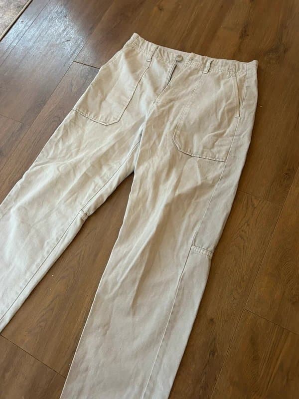 Bershka Bershaka straight leg cargo pants