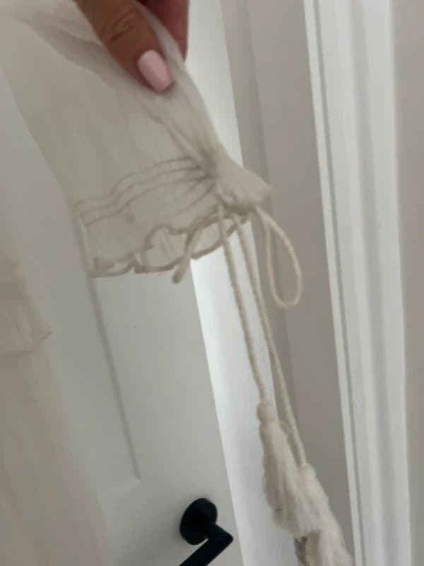 Never Fully Dressed White sheer never fully dressed dress