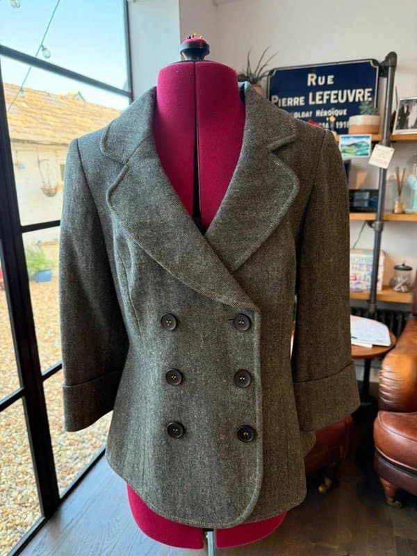 Monsoon Monsoon Tweed Blazer Tweed Country Blazer Wool Blazer - Size 10
