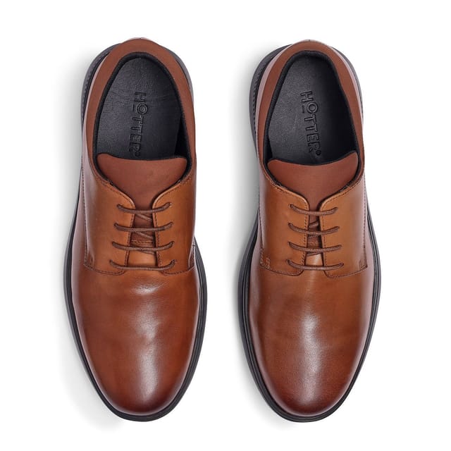 Hotter Hotter Men's 'Hugo' Formal Shoes in Tan - 3