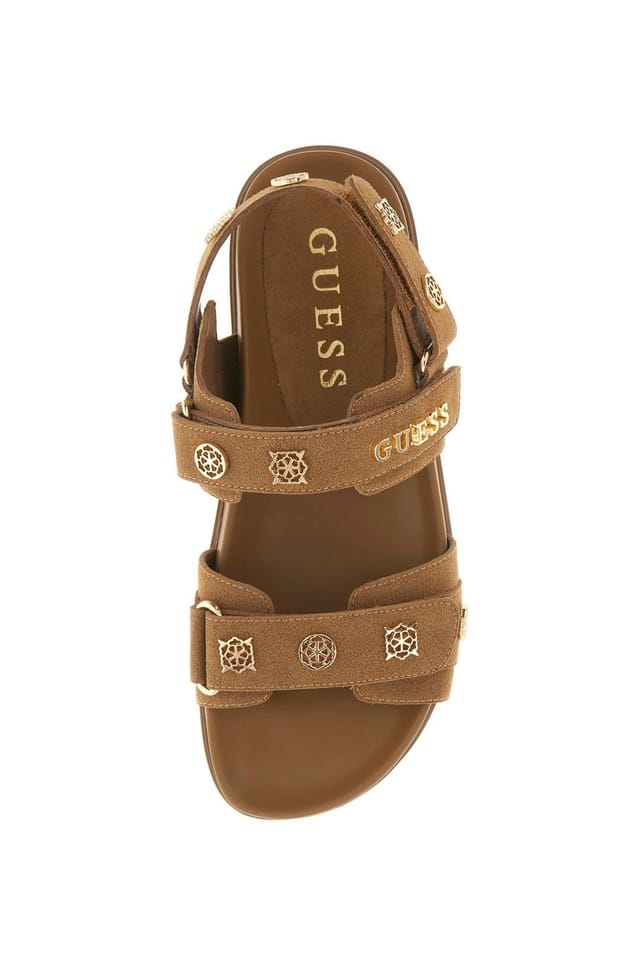 GUESS Guess Women's Florizi Sandal Brown - 3
