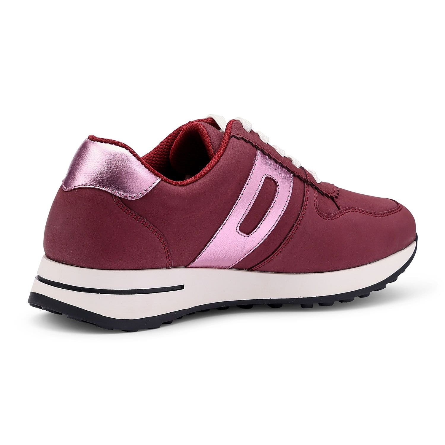 Hotter Hotter Women's 'Revival' Trainers in Maroon - 4
