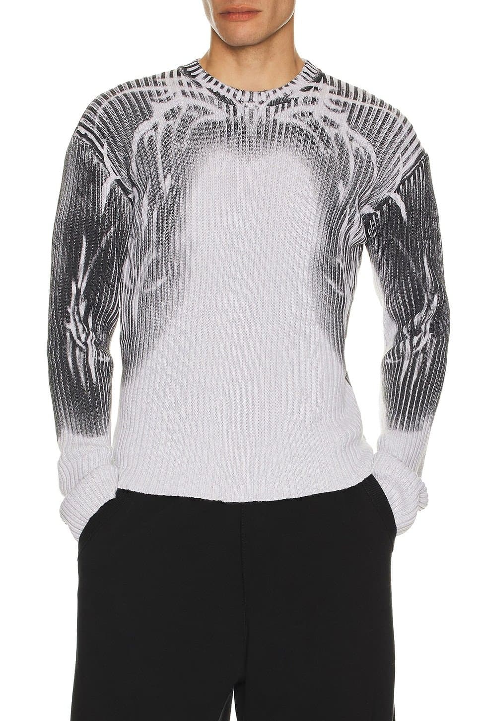 revolve Tattoo Spray Knit Sweater