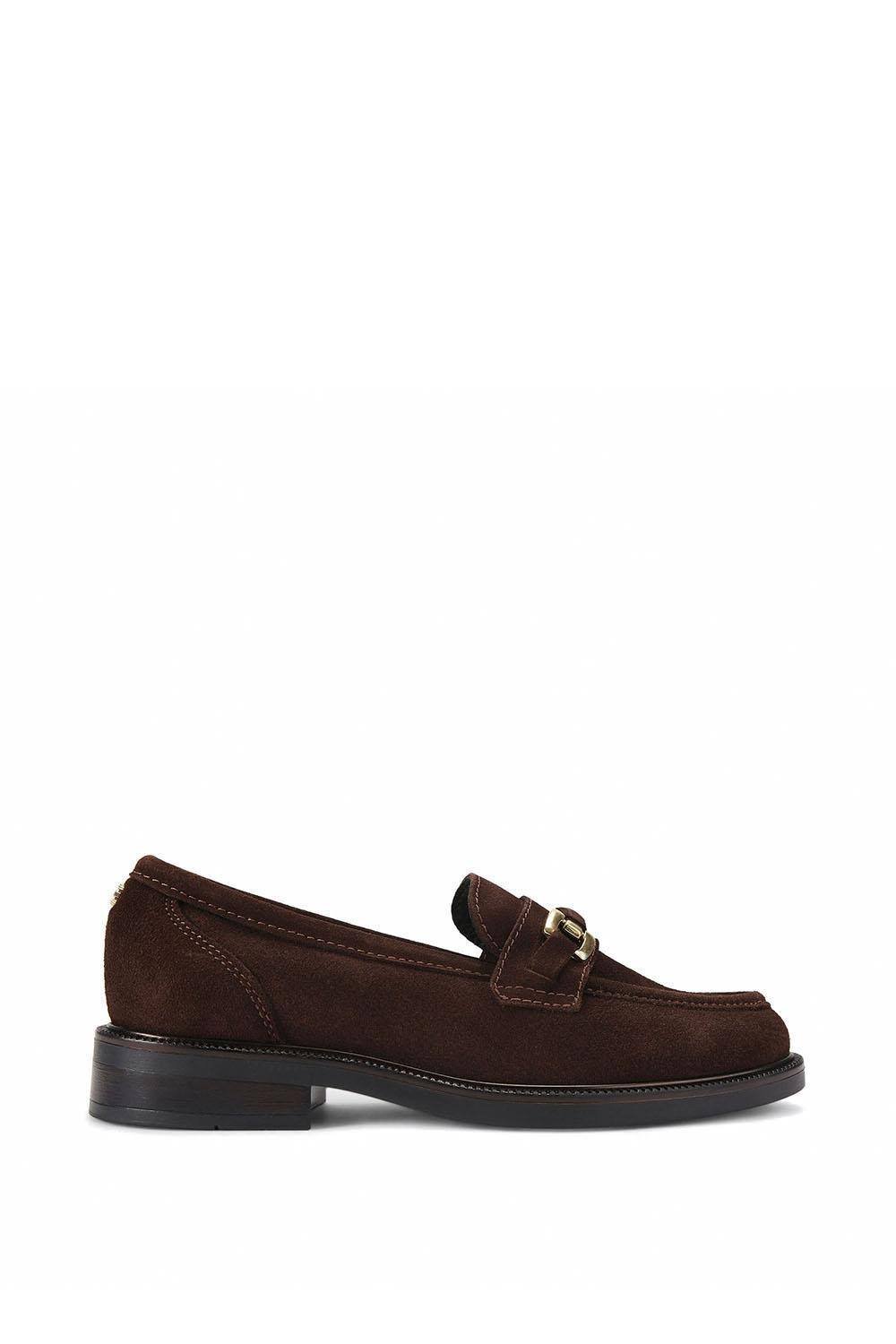 Carvela Carvela Women's 'Noto Loafer' Suede Flats in Brown - 1
