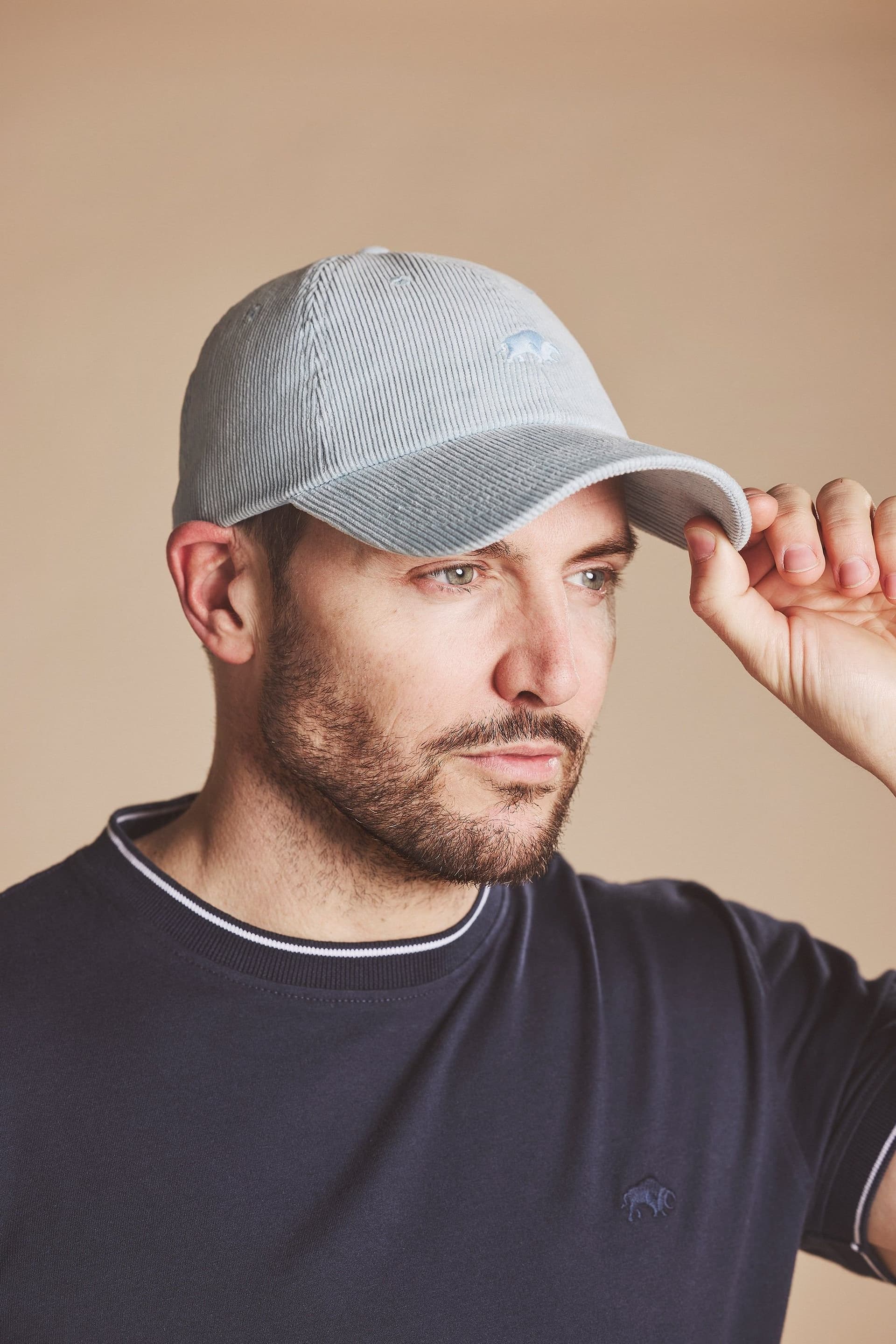 raging bull Raging Bull Men's Corduroy Cap in Blue