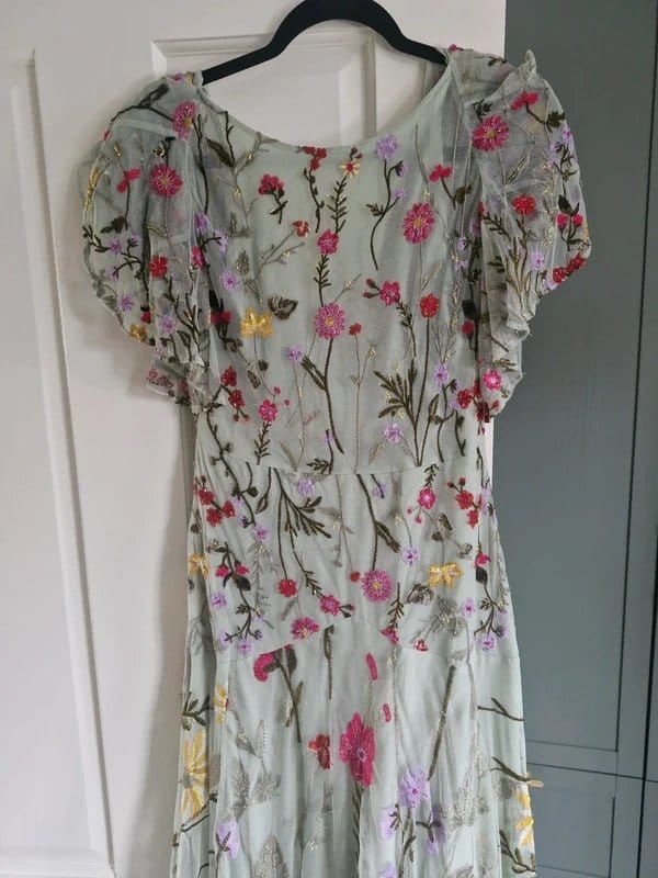 ASOS Asos embellished and embroidered floral dress - 1