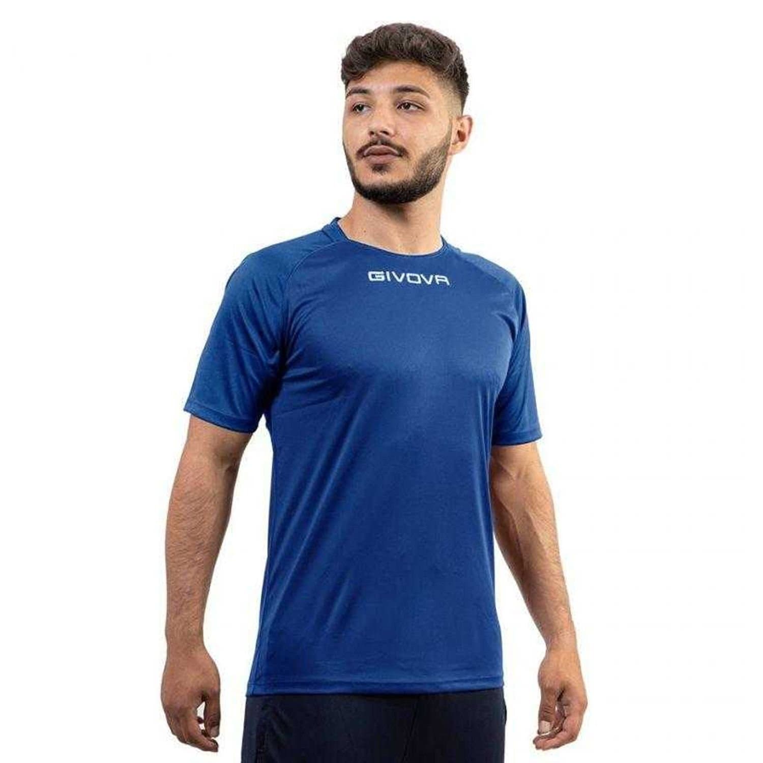 Givova Givova Men's Capo T-Shirt in Blue