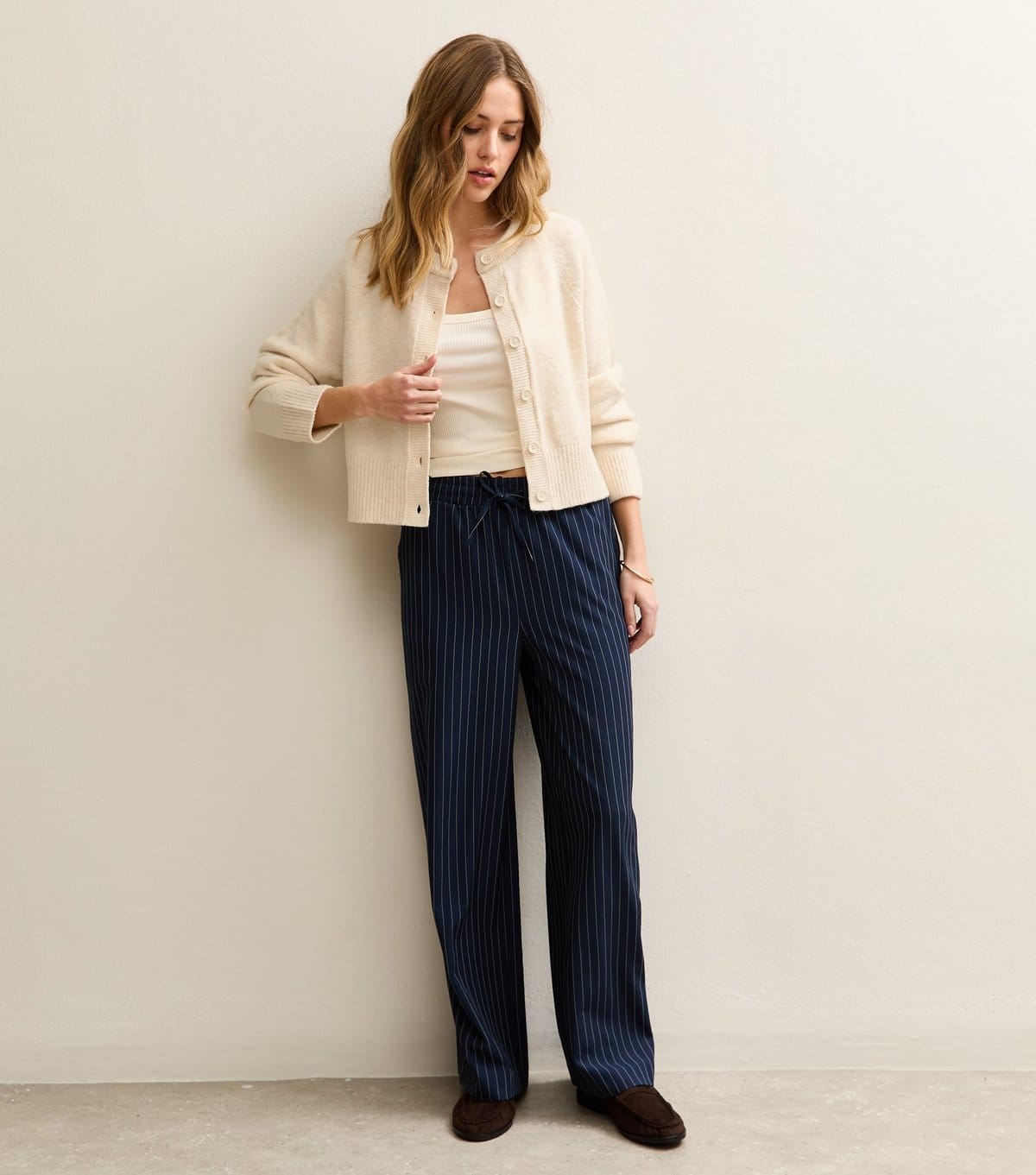 New Look Women's Cream Meet The Jean Raglan Cardigan New Look - 4