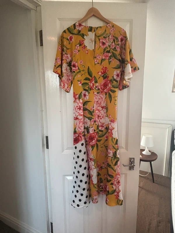 Never Fully Dressed Never Fully Dressed long dress with kimono style sleeves