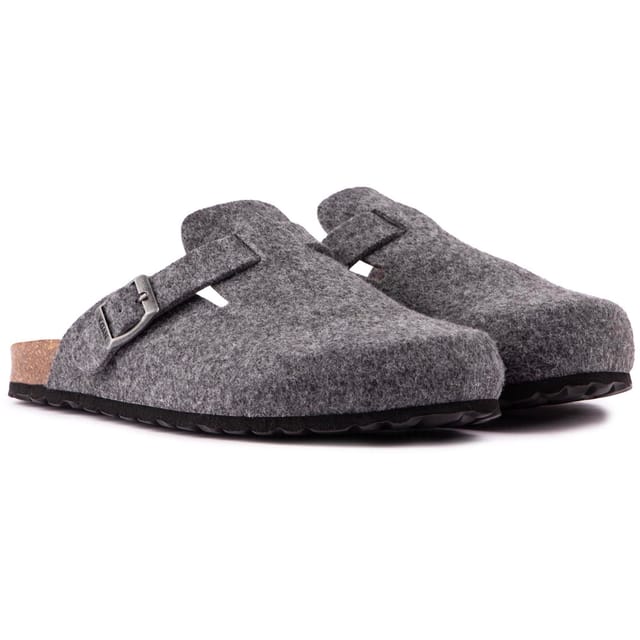 V.GAN V.GAN Men's Vegan Taro Felt Footbed Shoes in Grey - 2