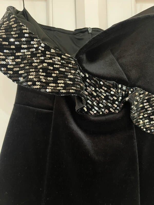 Bershka Mini strapless cocktail/ party dress