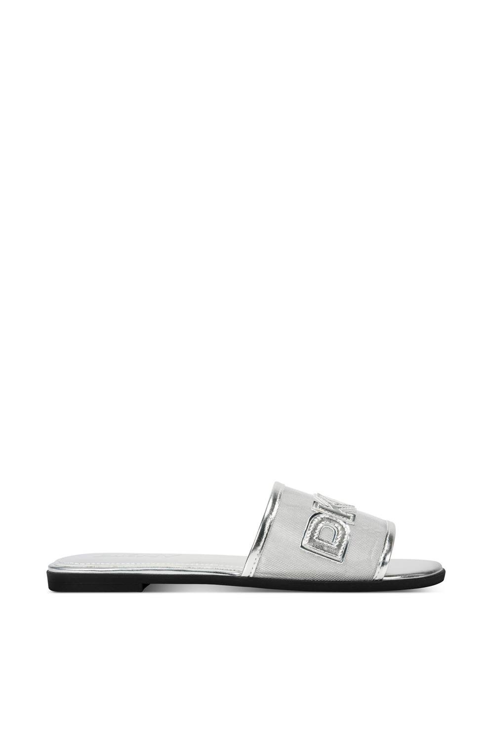 DKNY DKNY Women's Wren - Flat Slide Silver - 1