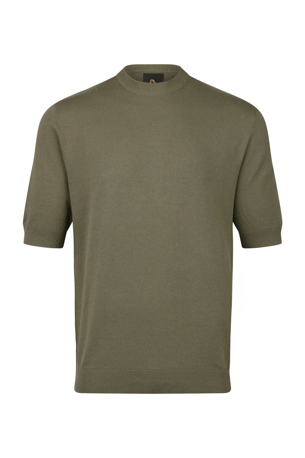 Luke 1977 Luke 1977 Men's Farrington Knitted T-shirt in Green - 4