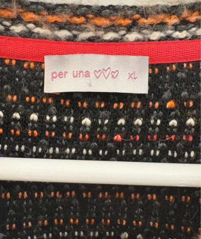 Per Una Vintage Per Una M&S  Old Label Cardigan Jacket Retro Knit Jacket Y2K Boho Vintage Outerwear