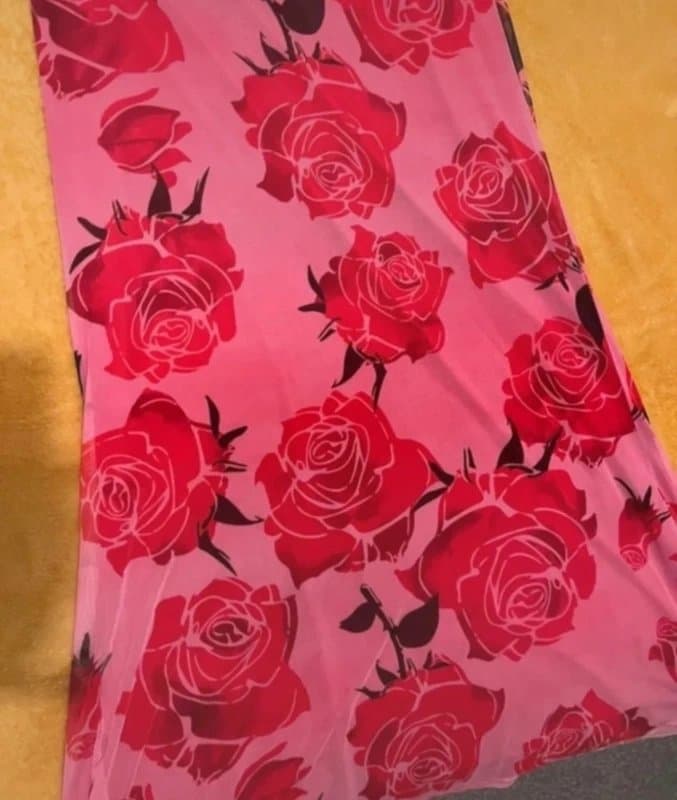 Never Fully Dressed Never fully dress rose print dress