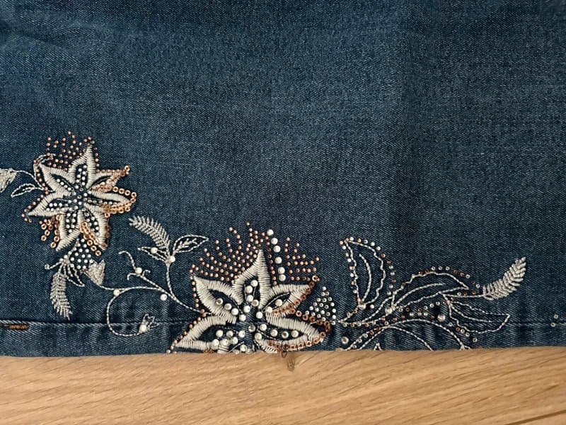 New Look Embellished jeans  12/14