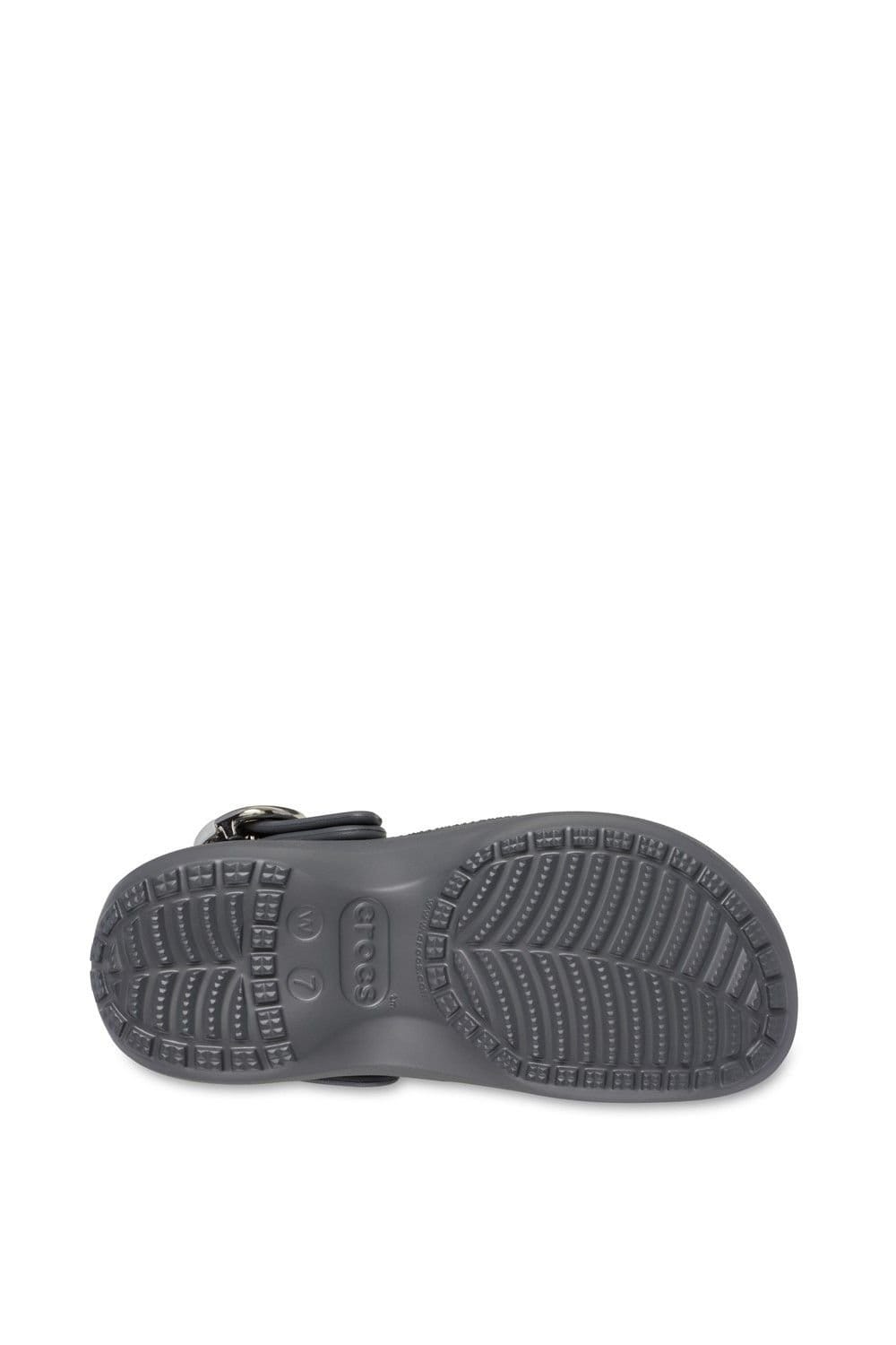 Crocs Crocs Women's Classic Platform Clog in Dark Grey - 4