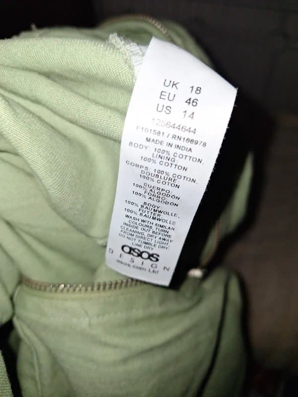 ASOS Wide leg Asos playsuit size 18