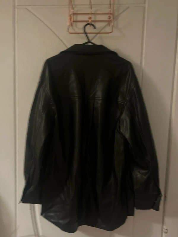 Bershka Fake leather jacket Bershka