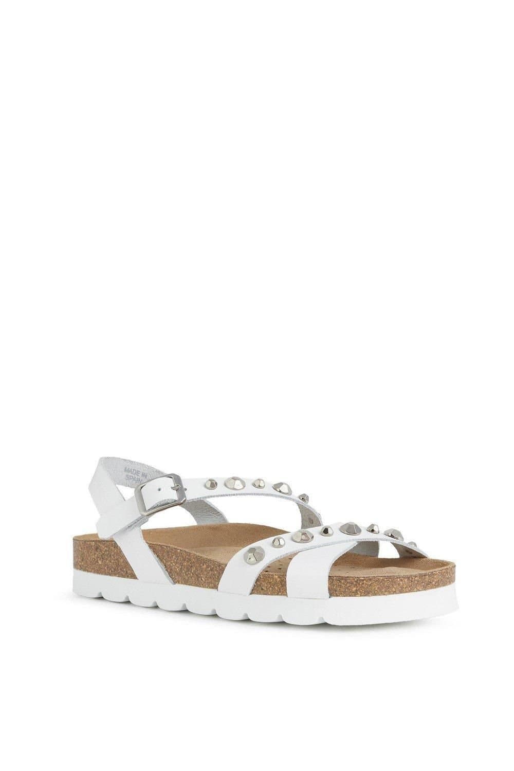 Geox Geox Women's 'Brionia' Sandals in White