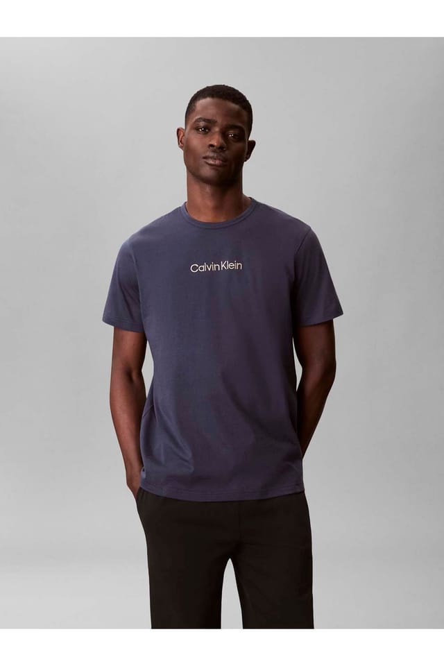 Calvin Klein Calvin Klein Men's S/S Crew Neck Blue Nights - 3