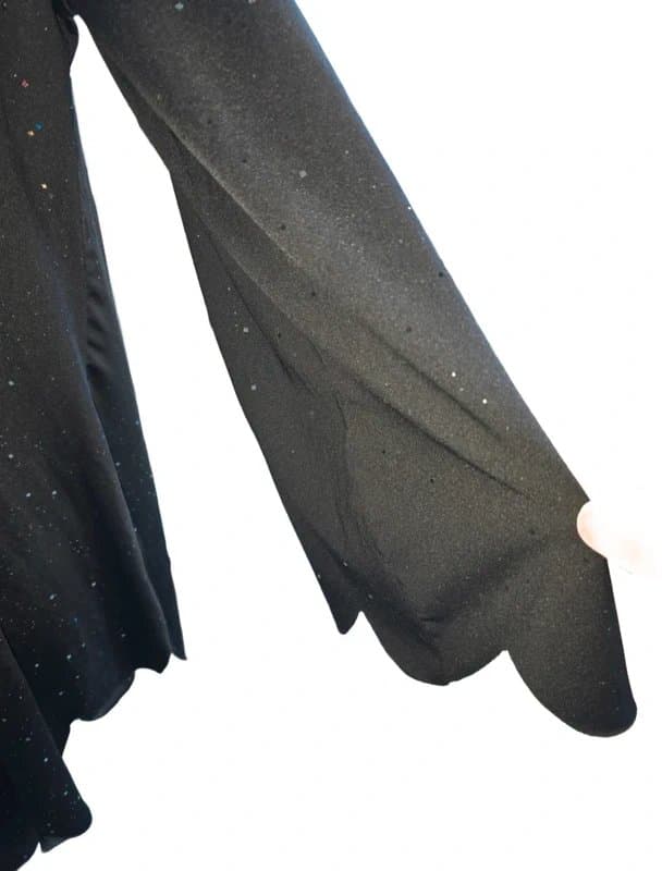 CBR CBR Black Sparkly One Shoulder Dress Size 10