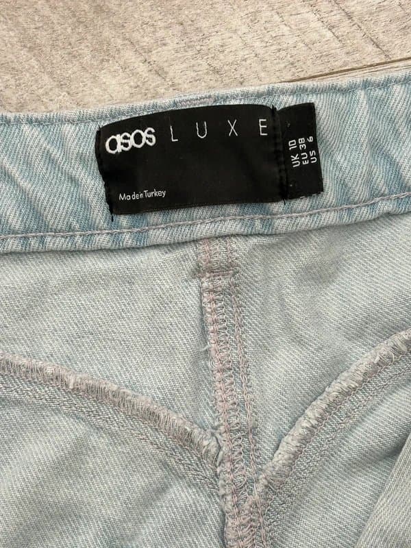 ASOS ASOS high waisted denim shorts size 10
