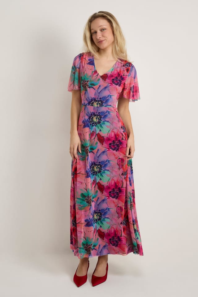 GWD by GEORGE W. DAVIES GWD by GEORGE W. DAVIES Women's GWD Immy Floral Printed Maxi Dress - 2