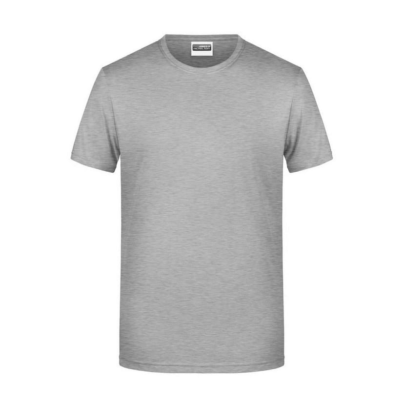 James and Nicholson James and Nicholson Men's Basic T-Shirt in Grey - 1