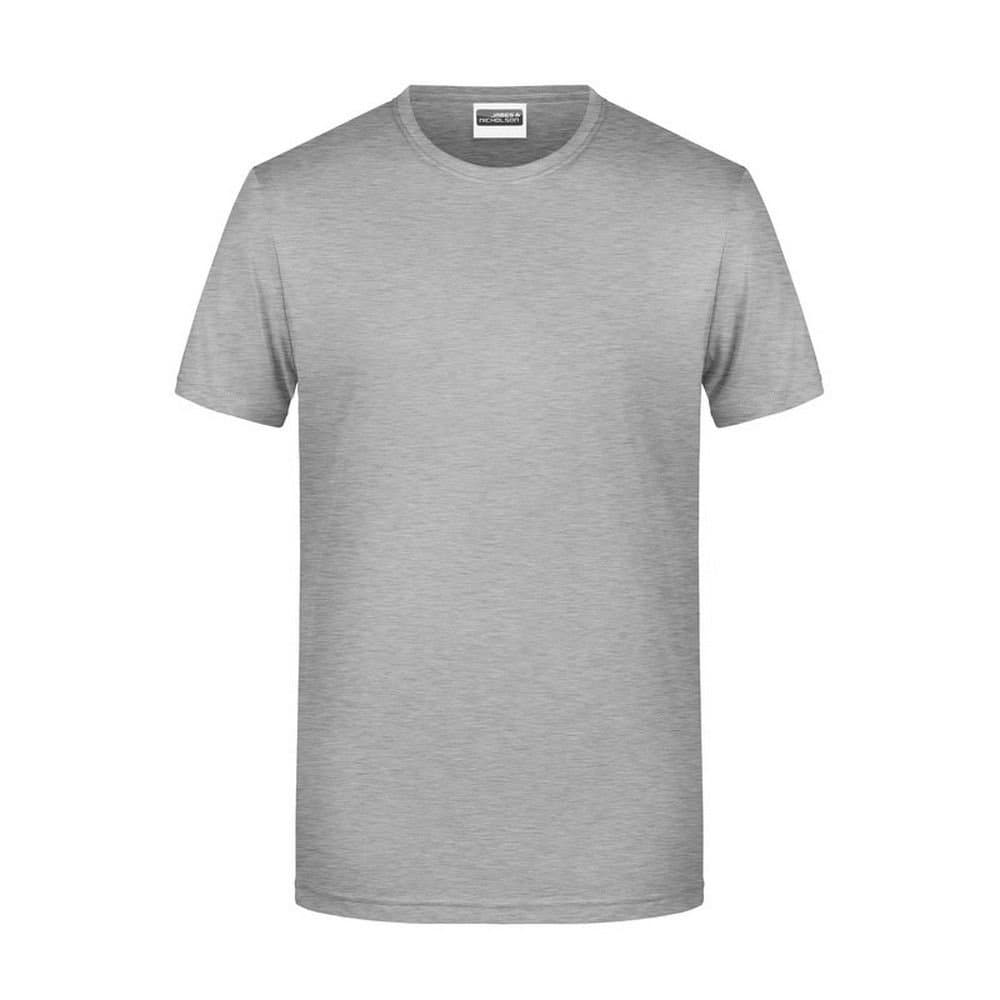 James and Nicholson James and Nicholson Men's Basic T-Shirt in Grey