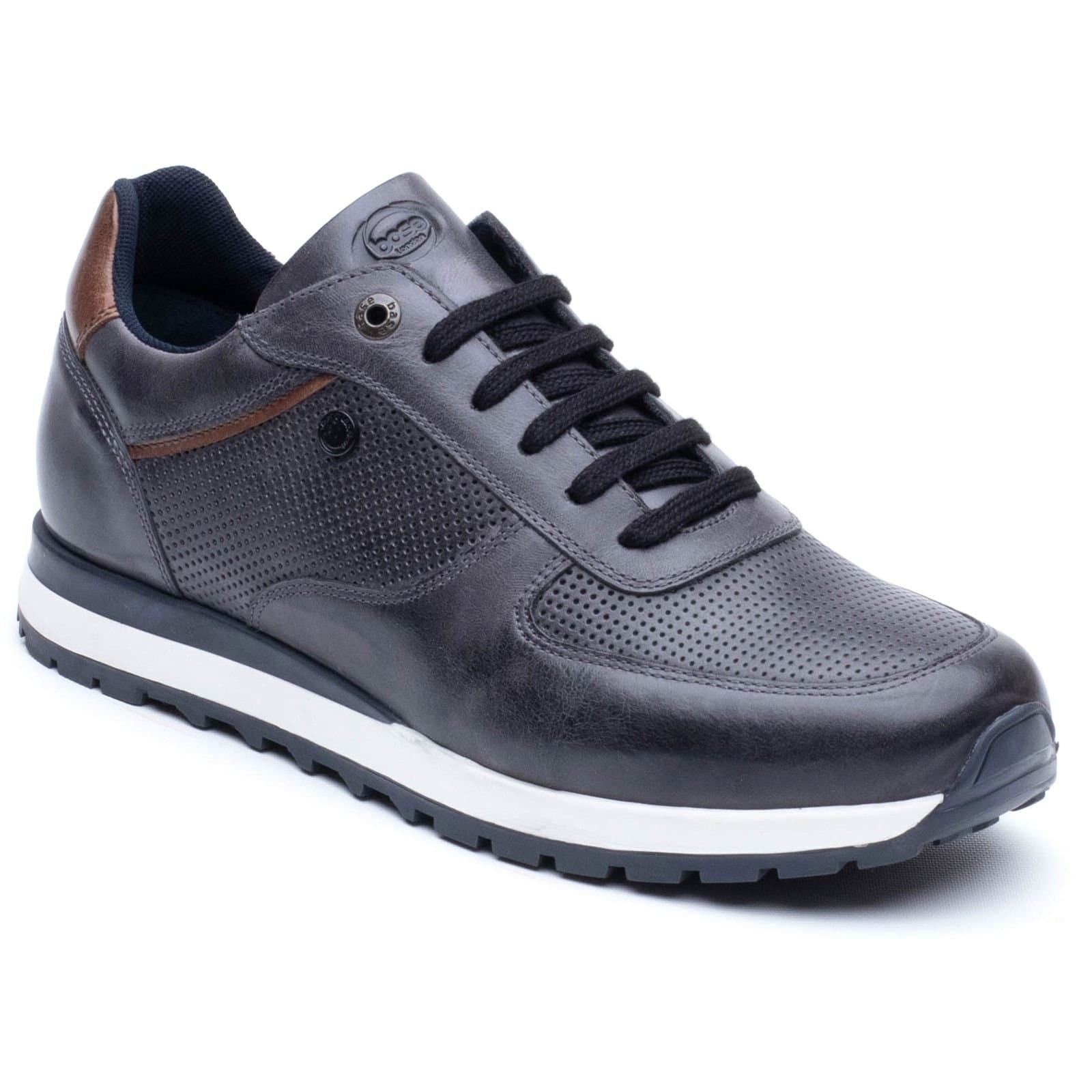 Base London Base London Men's Lancaster Trainer in Dark Navy