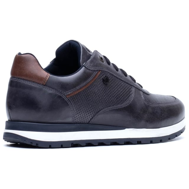 Base London Base London Men's Lancaster Trainer in Dark Navy - 3