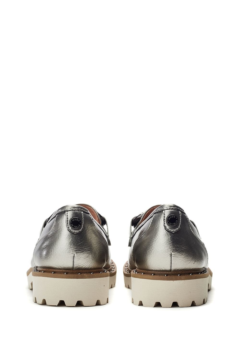 Moda In Pelle Moda In Pelle Women's 'Ettalee' Porvair Loafers in Metallic Silver - 3