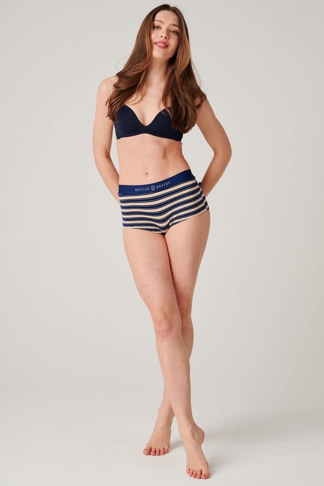 British Boxers British Boxers Women's Pack of Four "On the Pier" Hipster Boxer Briefs - 3