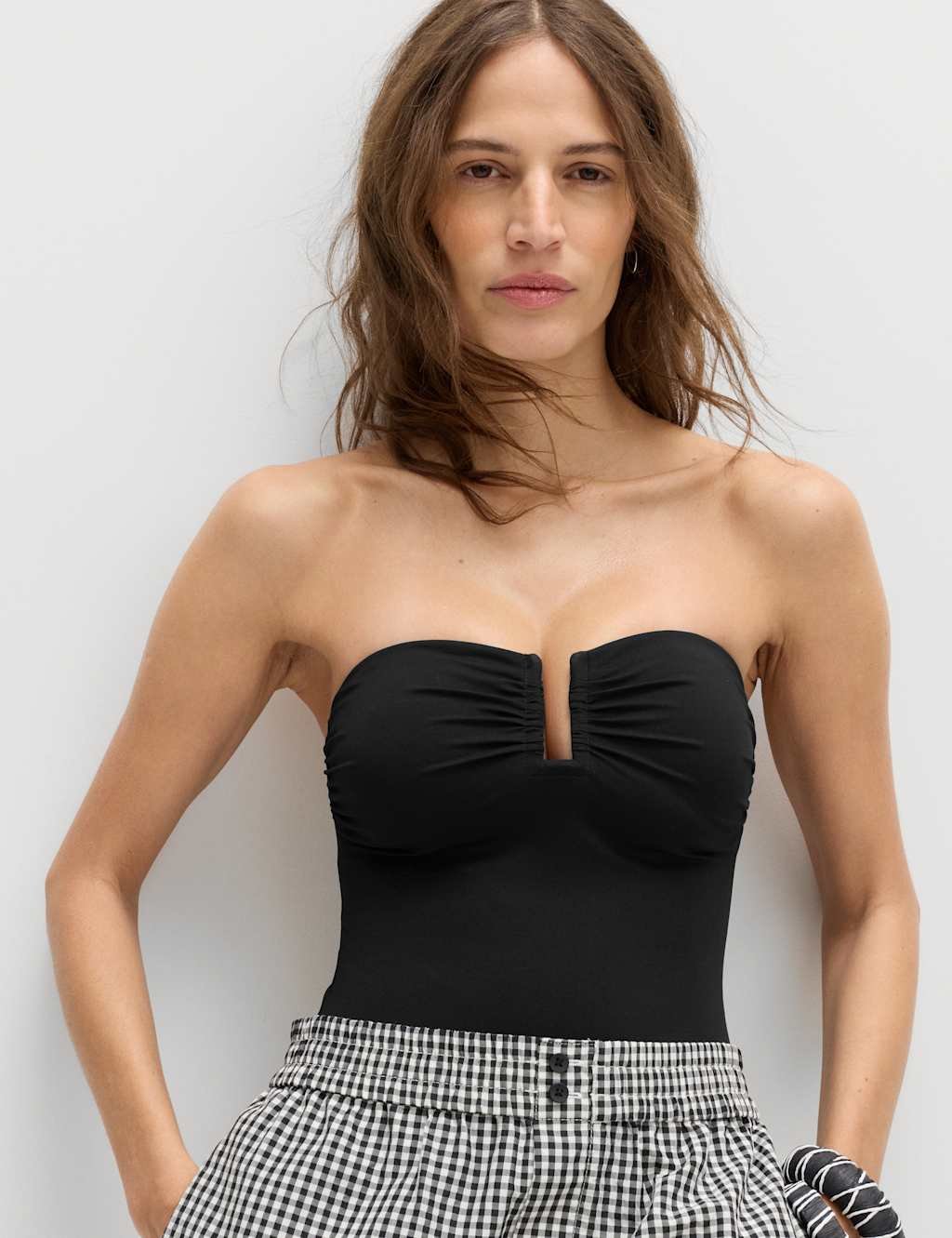 Marks & Spencer M&S Padded U-Notch Swimsuit Black - 2