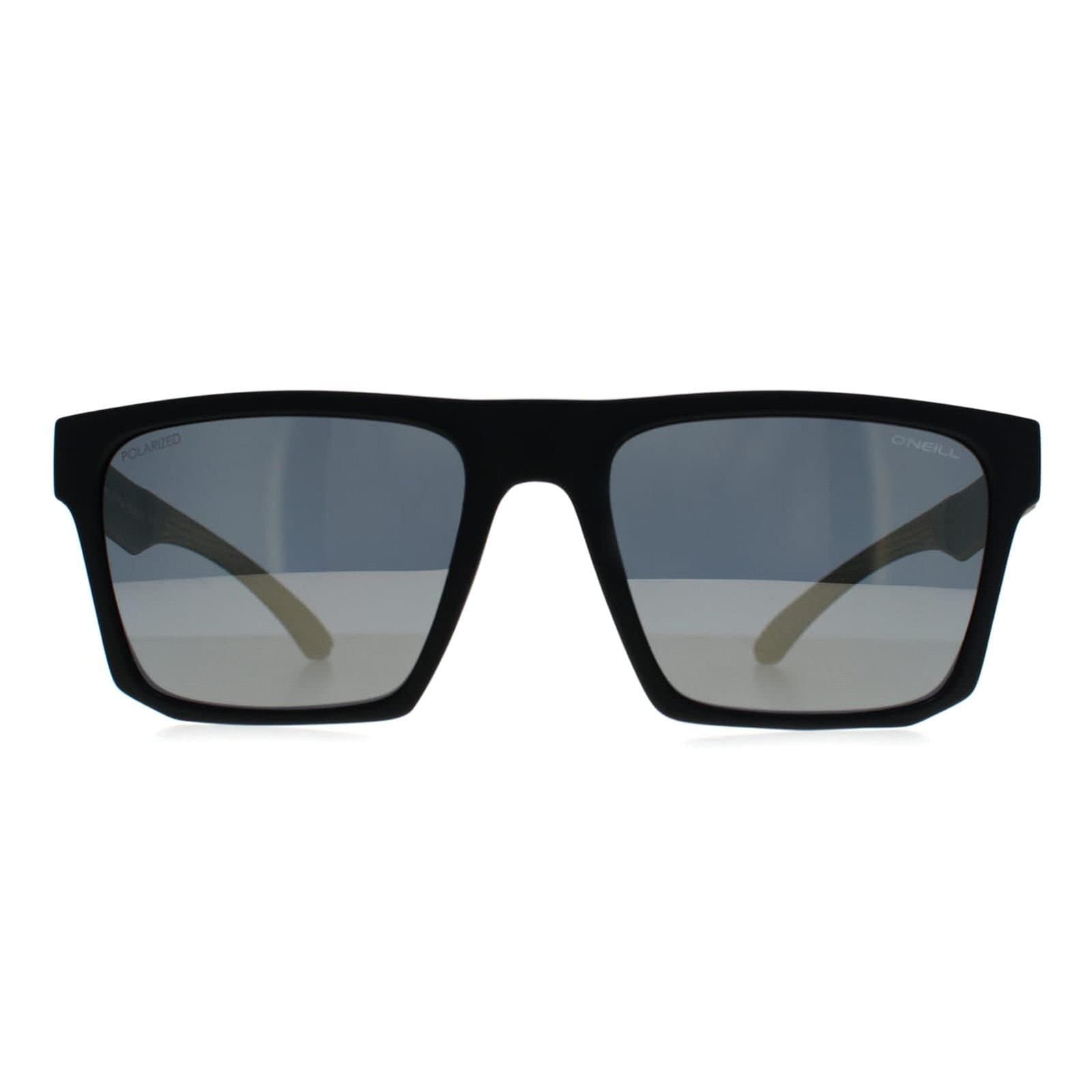 ONeill O'Neill Men's Square Matte Black Smoke with Silver Flash Beacons