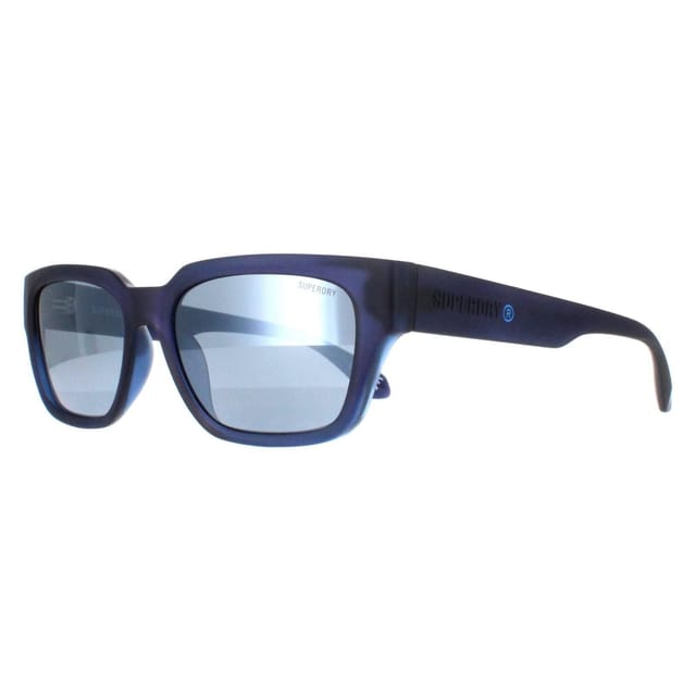 Superdry Superdry Men's Rectangle Matte Navy Silver Mirror 5004 in Blue - 2