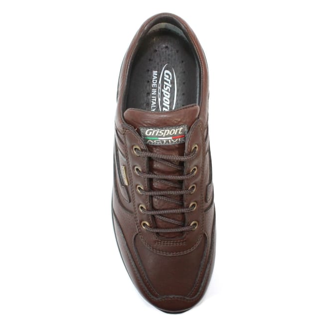 GriSport Grisport Men's Airwalker Leather Walking Shoes in Brown - 2