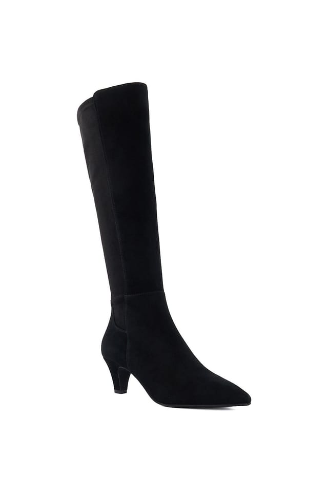 Dune London Dune London Women's 'Sera' Suede Knee High Boots in Black - 2