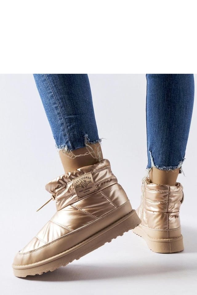 Love Lace Love Lace Women's Insulated Snow Boots with Rubber Sole & Zip Closure in Copper - 3