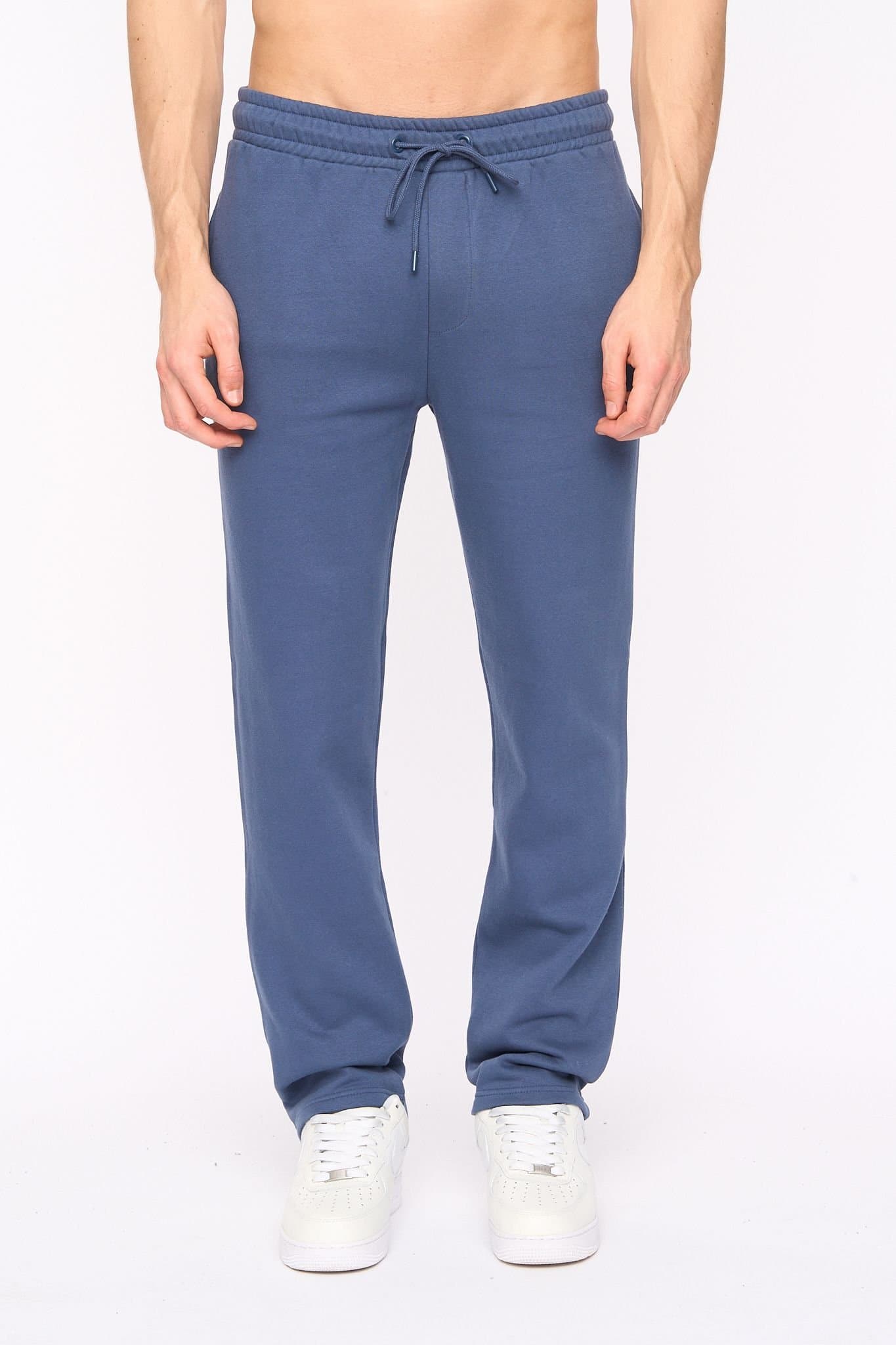 Duck and Cover Duck and Cover Blue Fleece Joggers for Men