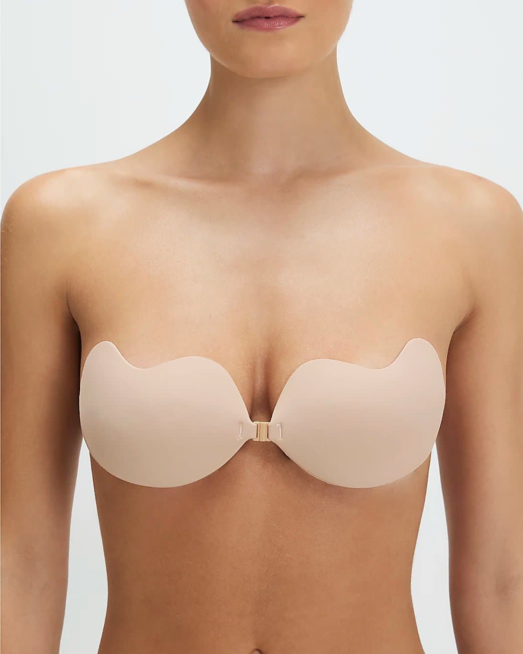River Island River Island Womens Beige Stick On Mango Bra