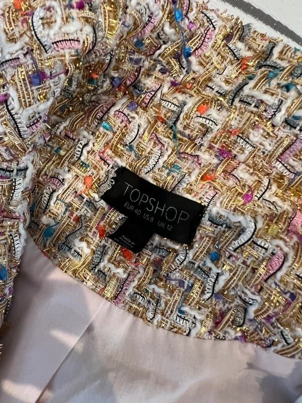 Topshop Topshop cropped jacket