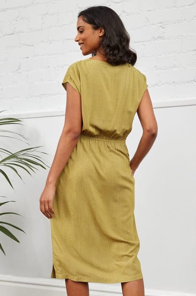 Nomads Clothing Nomads Clothing Women's Viscose Easy Dress in Green - 2