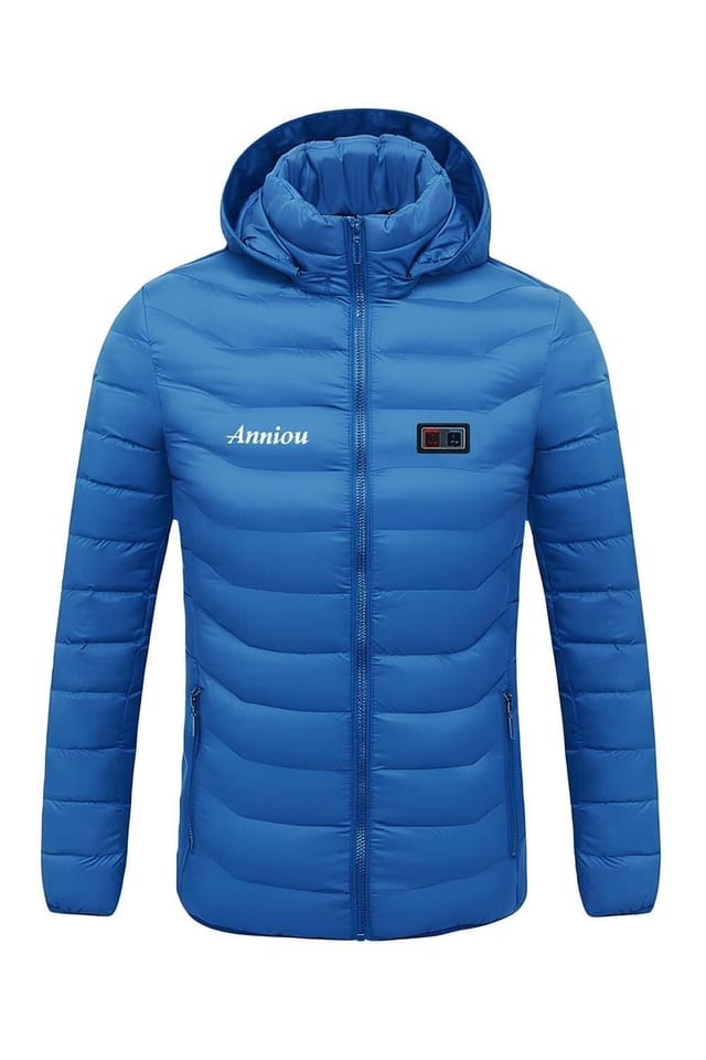 Anniou Anniou Women's Women's Heated Jacket in Blue - 3