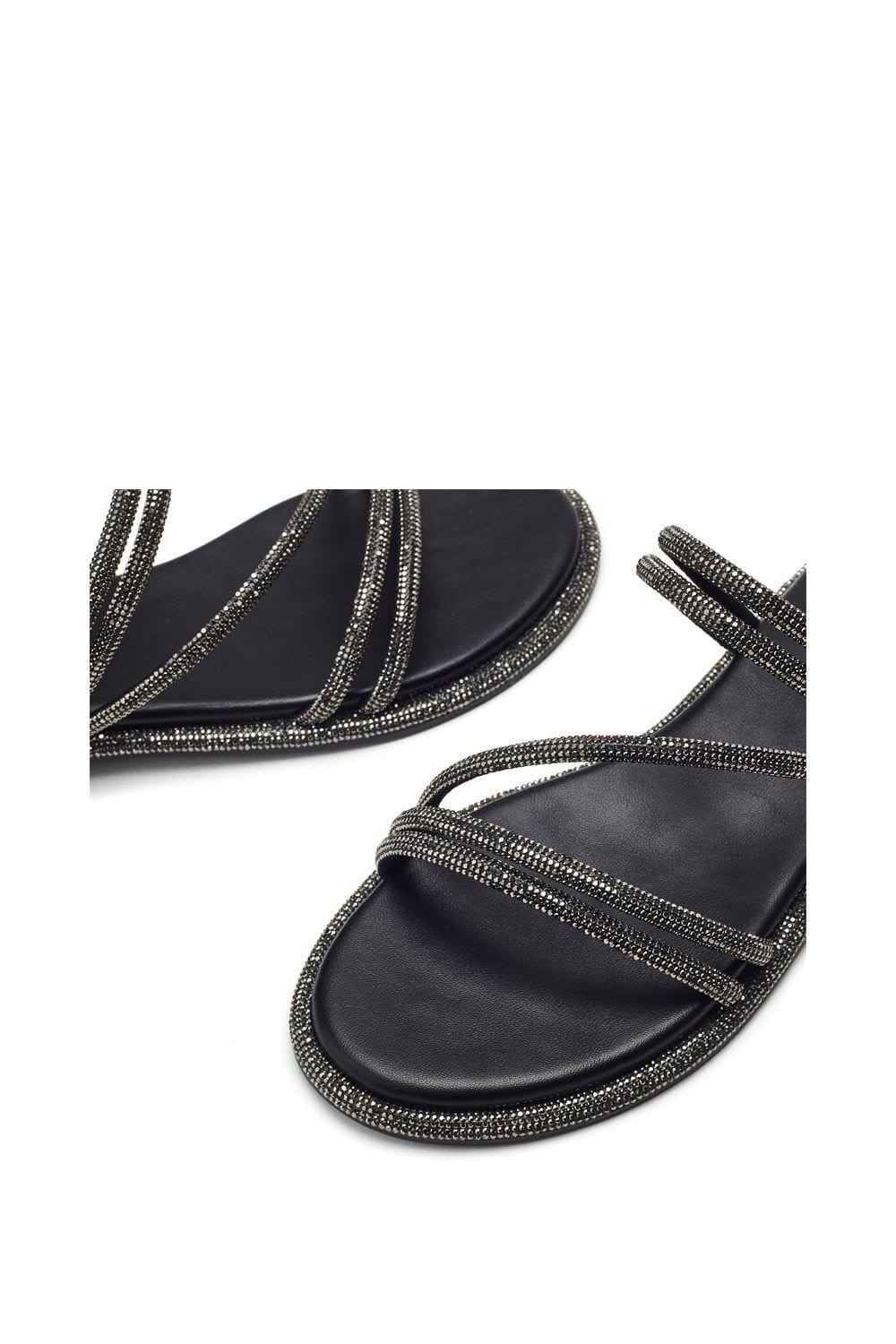 Moda in Pelle Moda In Pelle Women's 'Jannay' Porvair Sandals in Black - 4