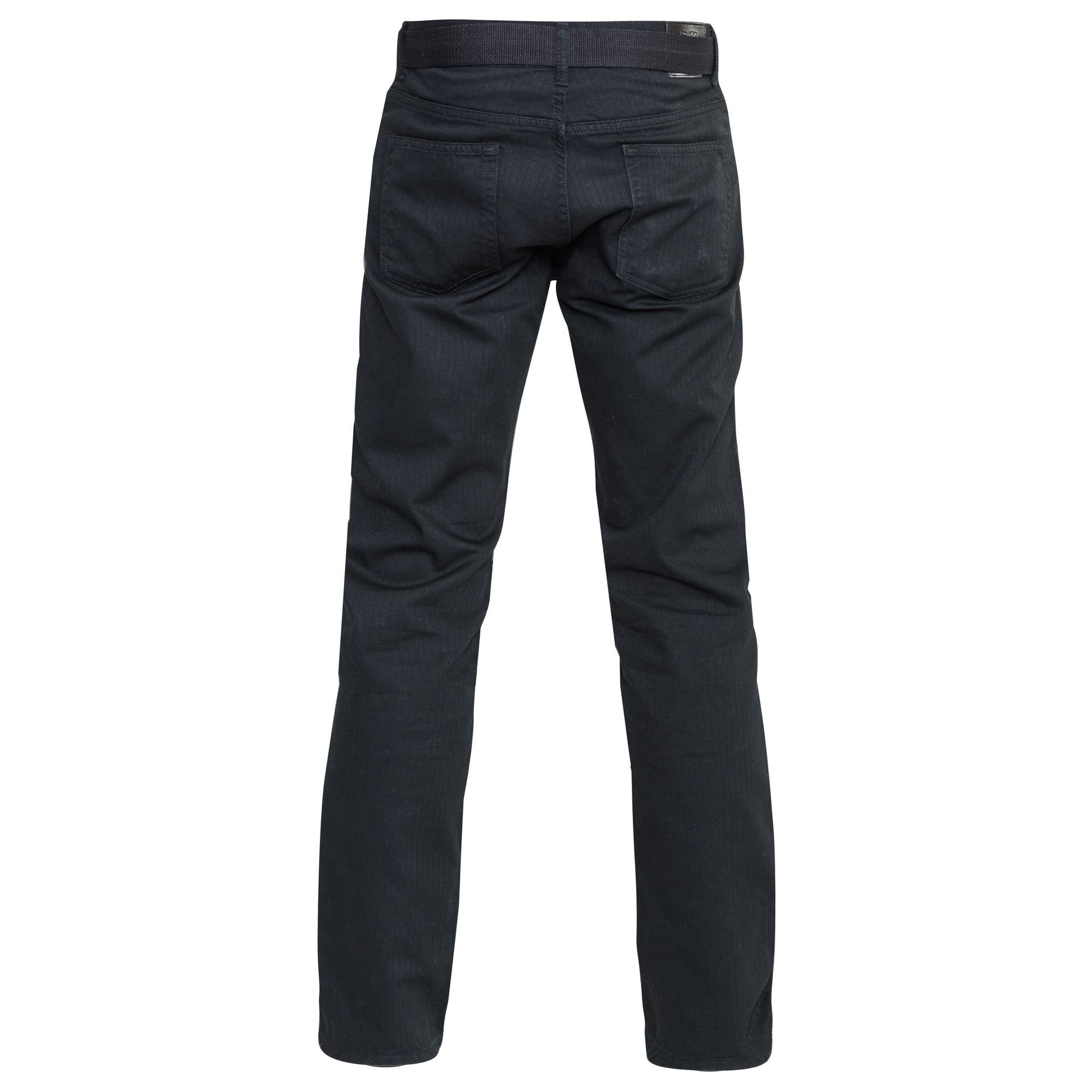 Duke Clothing Duke Clothing Men's D555 London Mario Bedford Cord Trousers in Black - 2