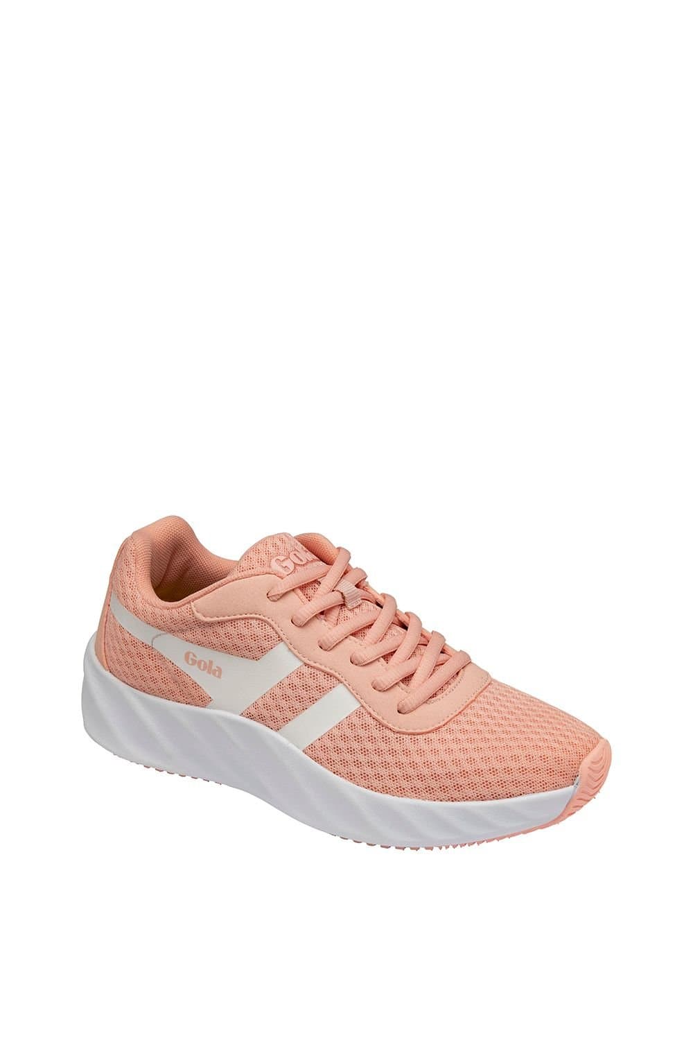 Gola Gola Women's 'Draken' Mesh Running Trainers in Light Pink